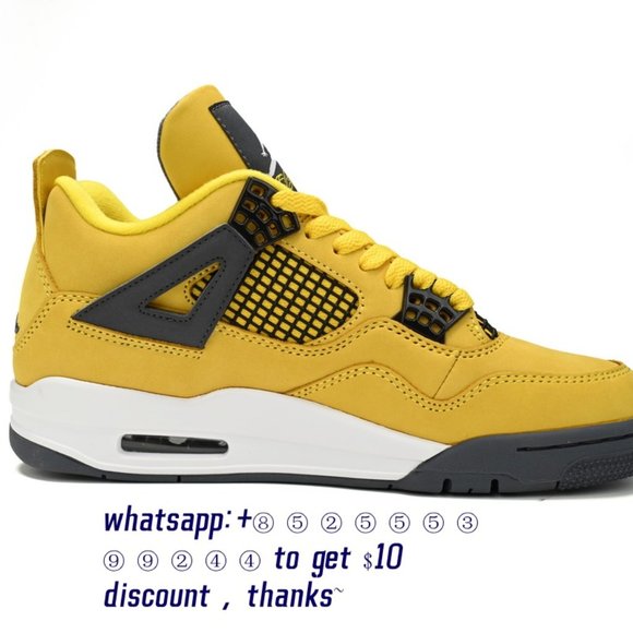 Jordan 4 Retro Lightning - Picture 1 of 5